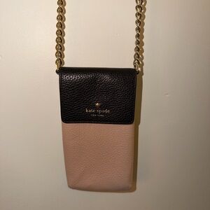 Kate Spade Black and Pink Crossbody Bag